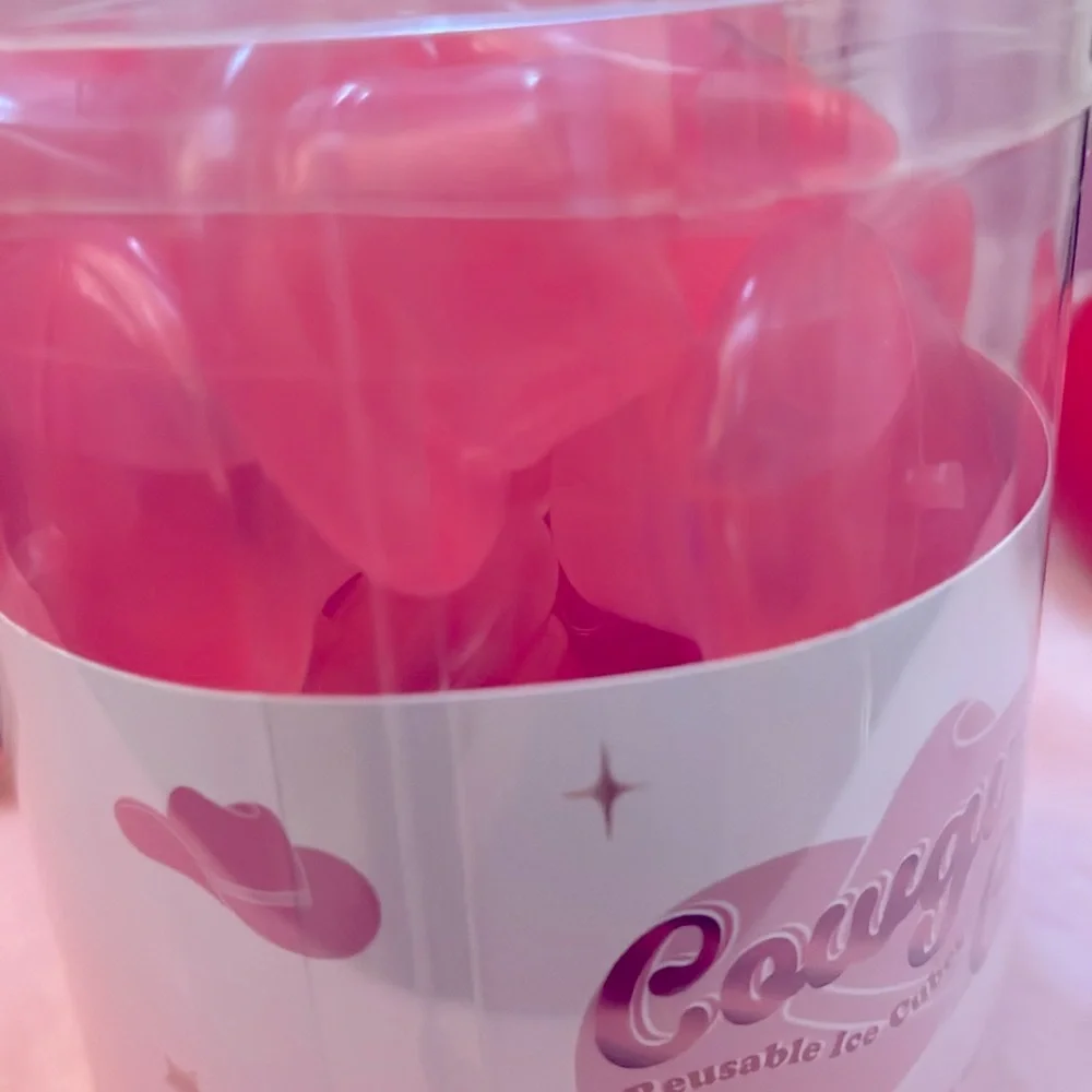 🩷🎀 pink cowgirl drinking pouch set